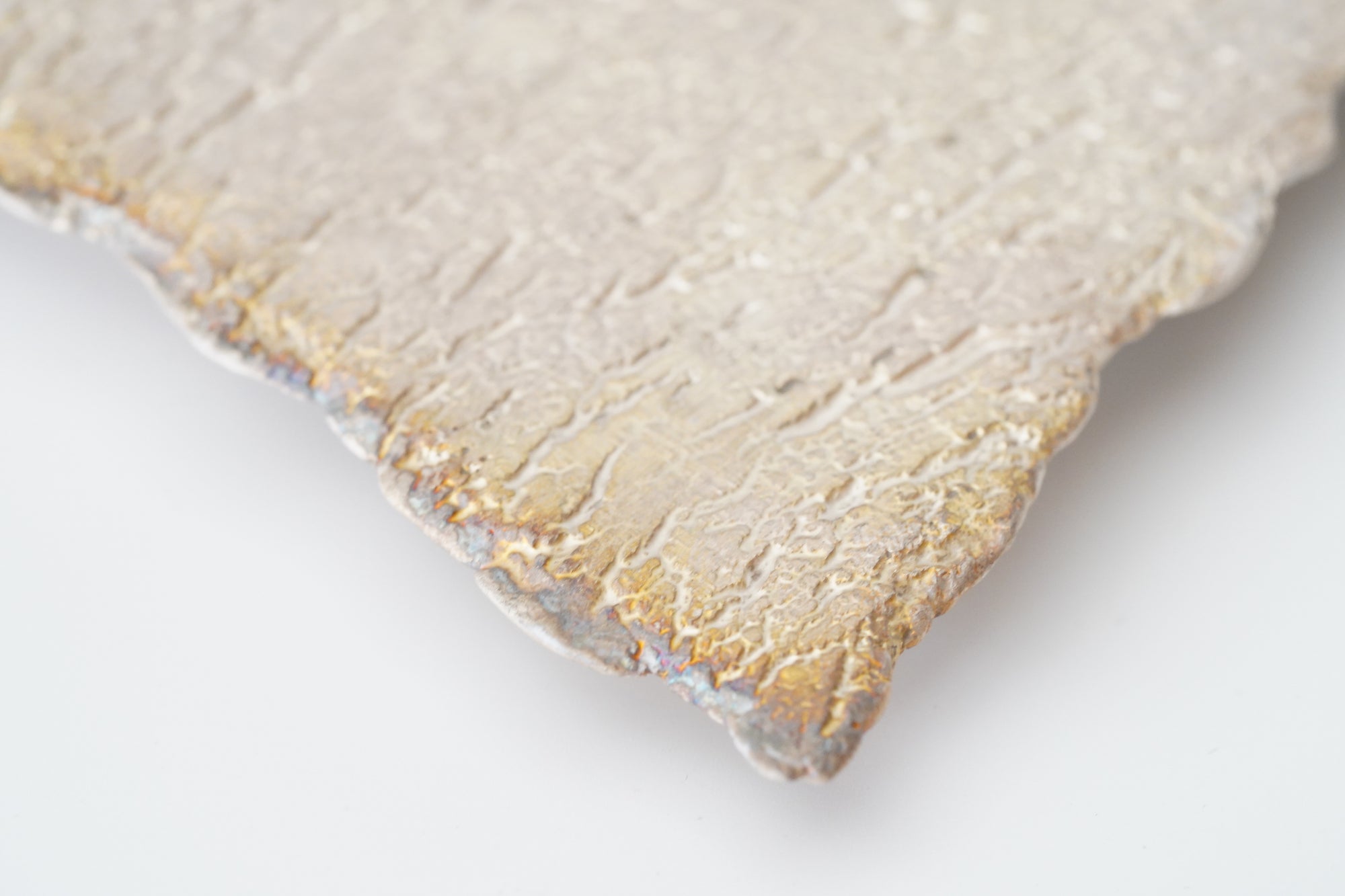 【野田里美】銀樹三つ足皿