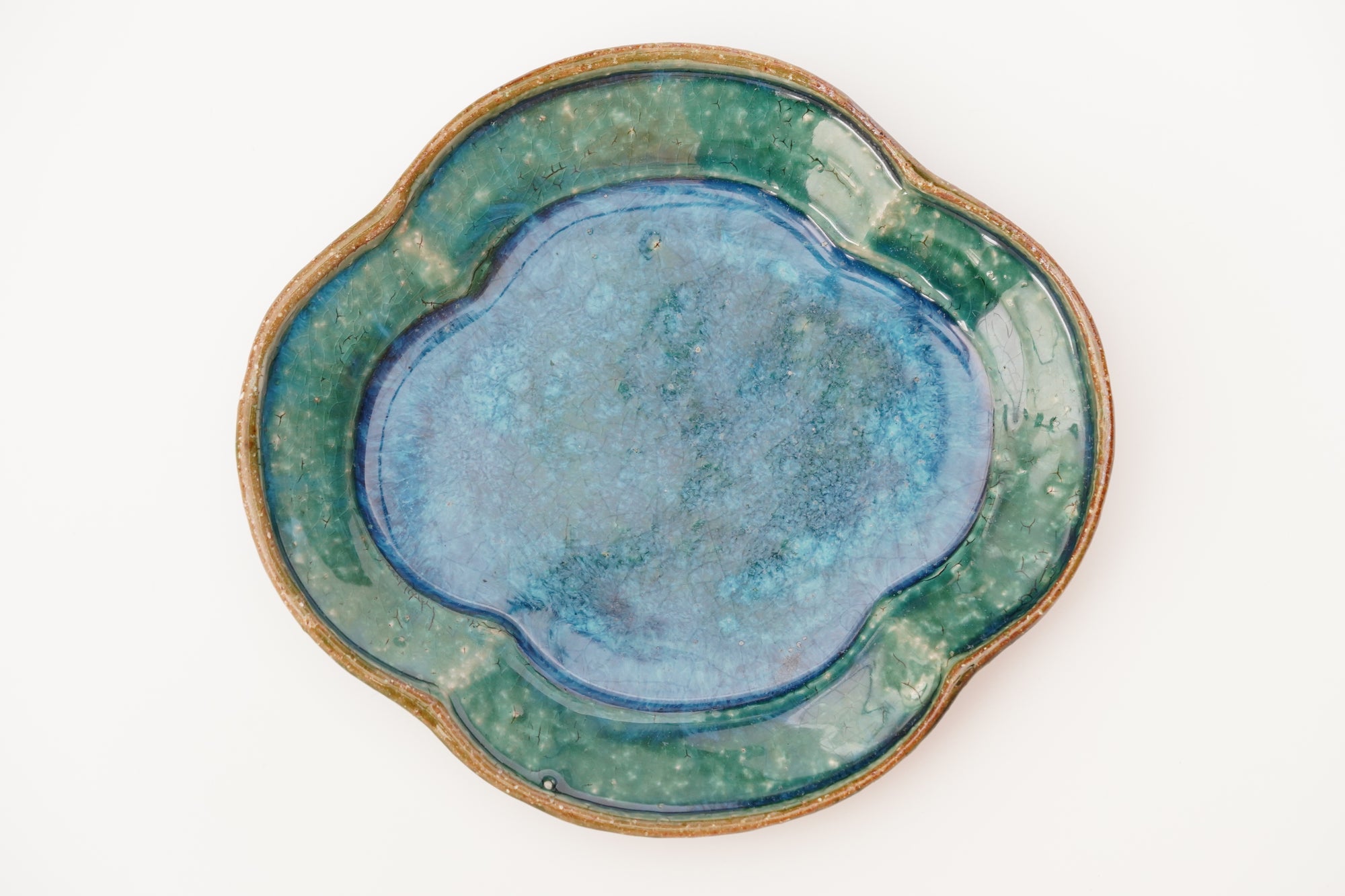【Kazuhiko Kudo】Yellow Kohiki flat katakuchi small bowl