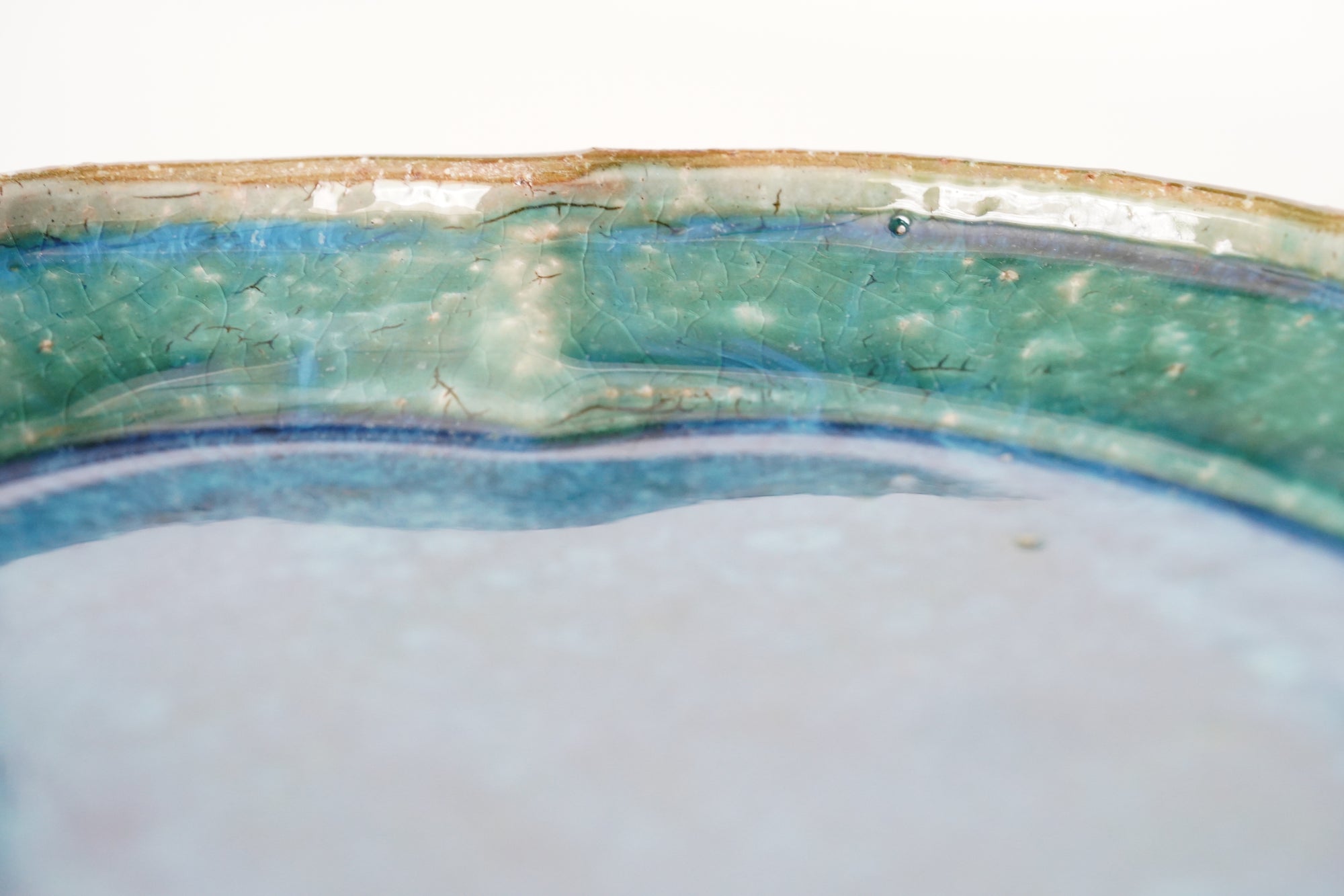 【Kazuhiko Kudo】Yellow Kohiki flat katakuchi small bowl