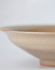 【Yukiko Saito】Pale brown glazed plate