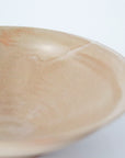 【Yukiko Saito】Pale brown glazed plate