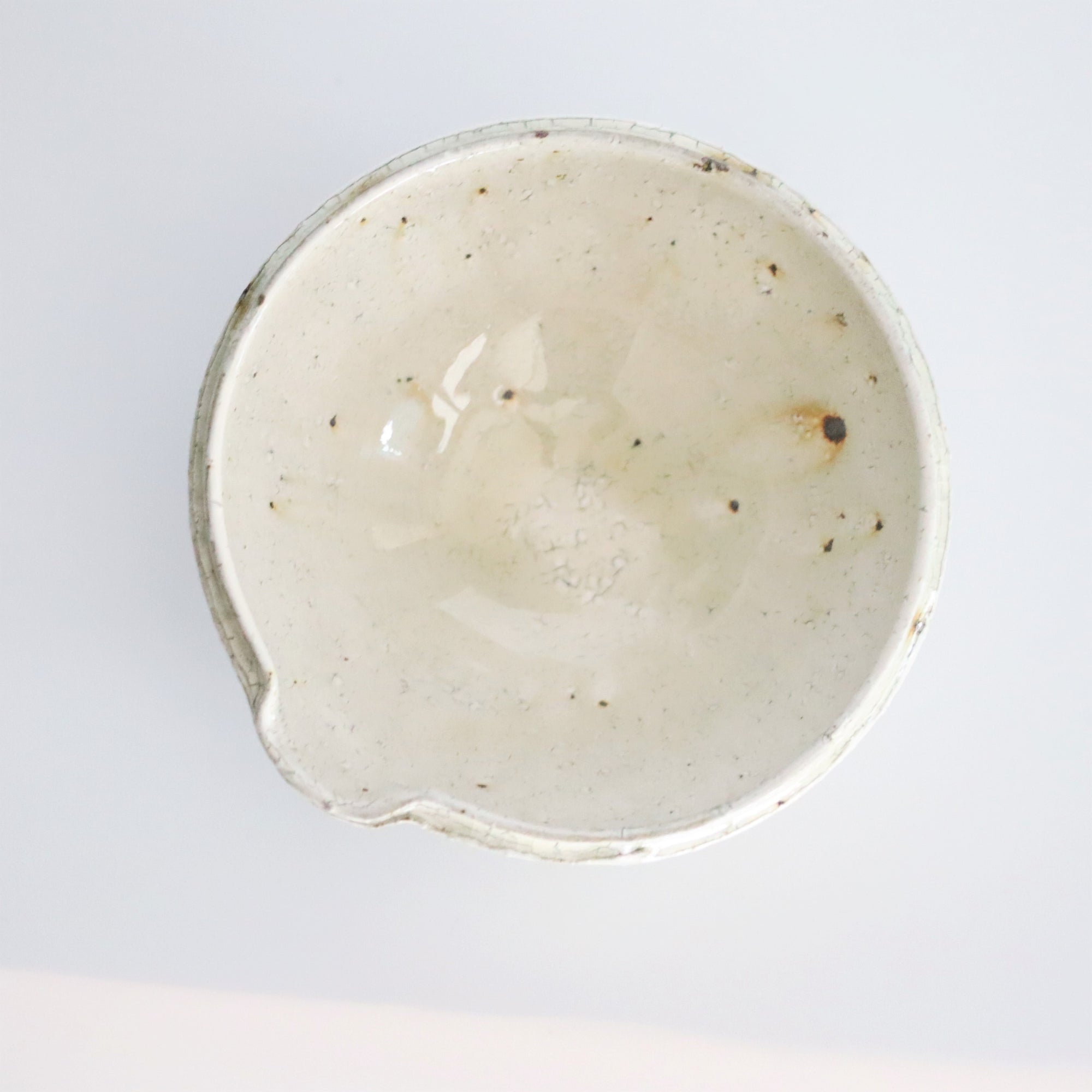 【铃木智寻】玻璃釉5寸片口钵