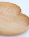 【Aizawa wood crafts】KITO pine tree shaped plate