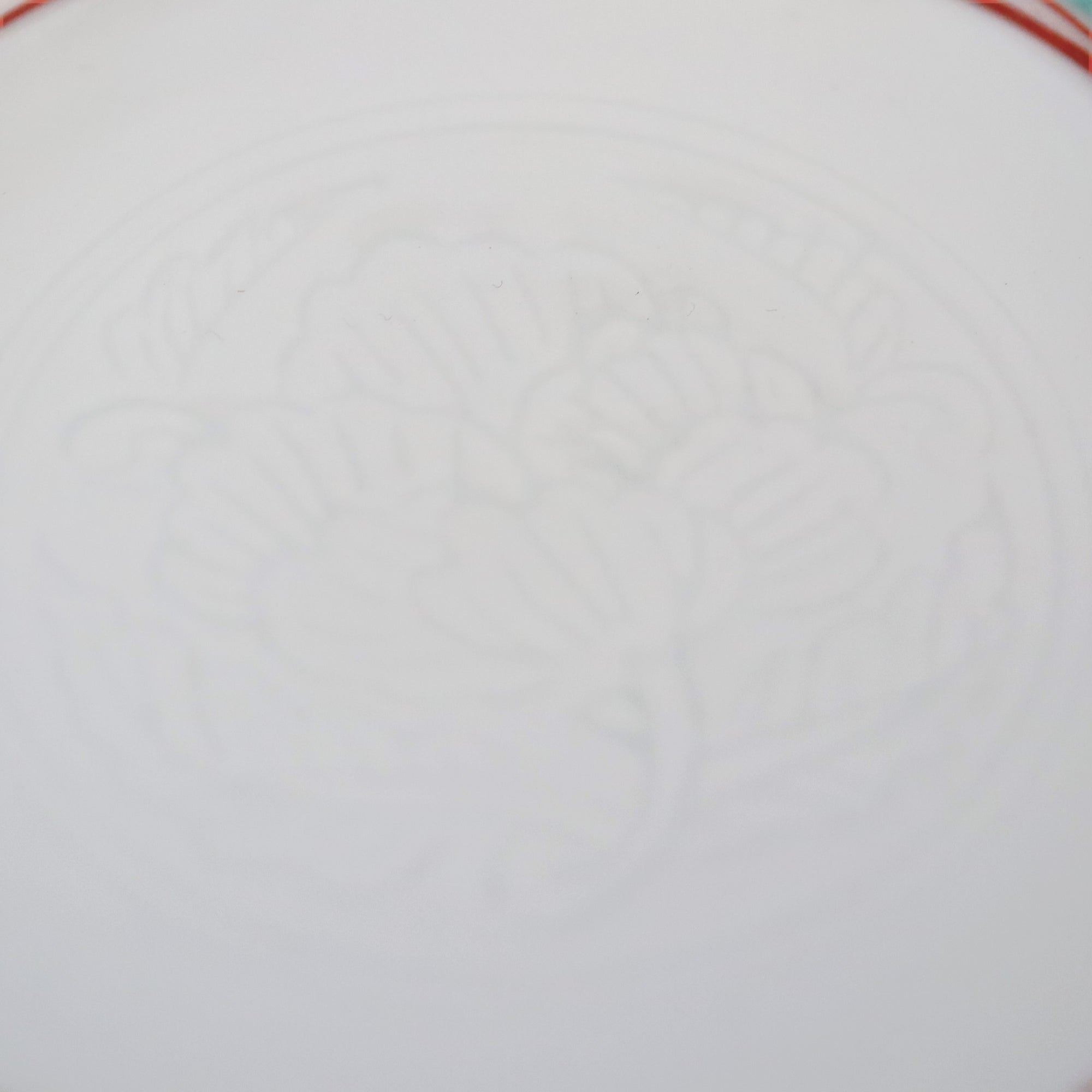 colored circle patterned round flower-shaped Mukou-zuke