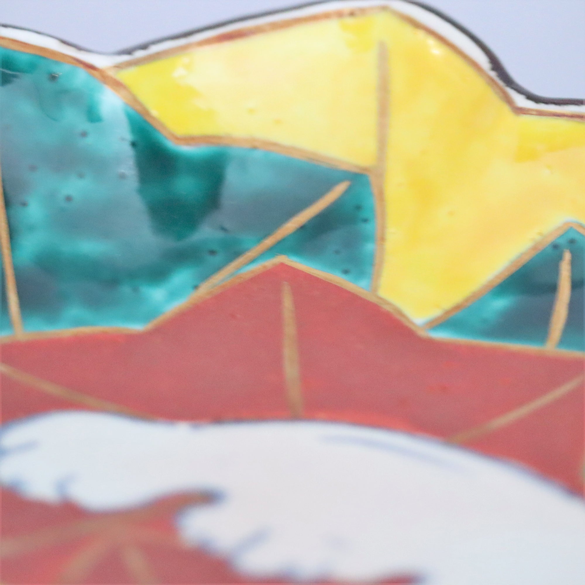 乾山写竜田川平向