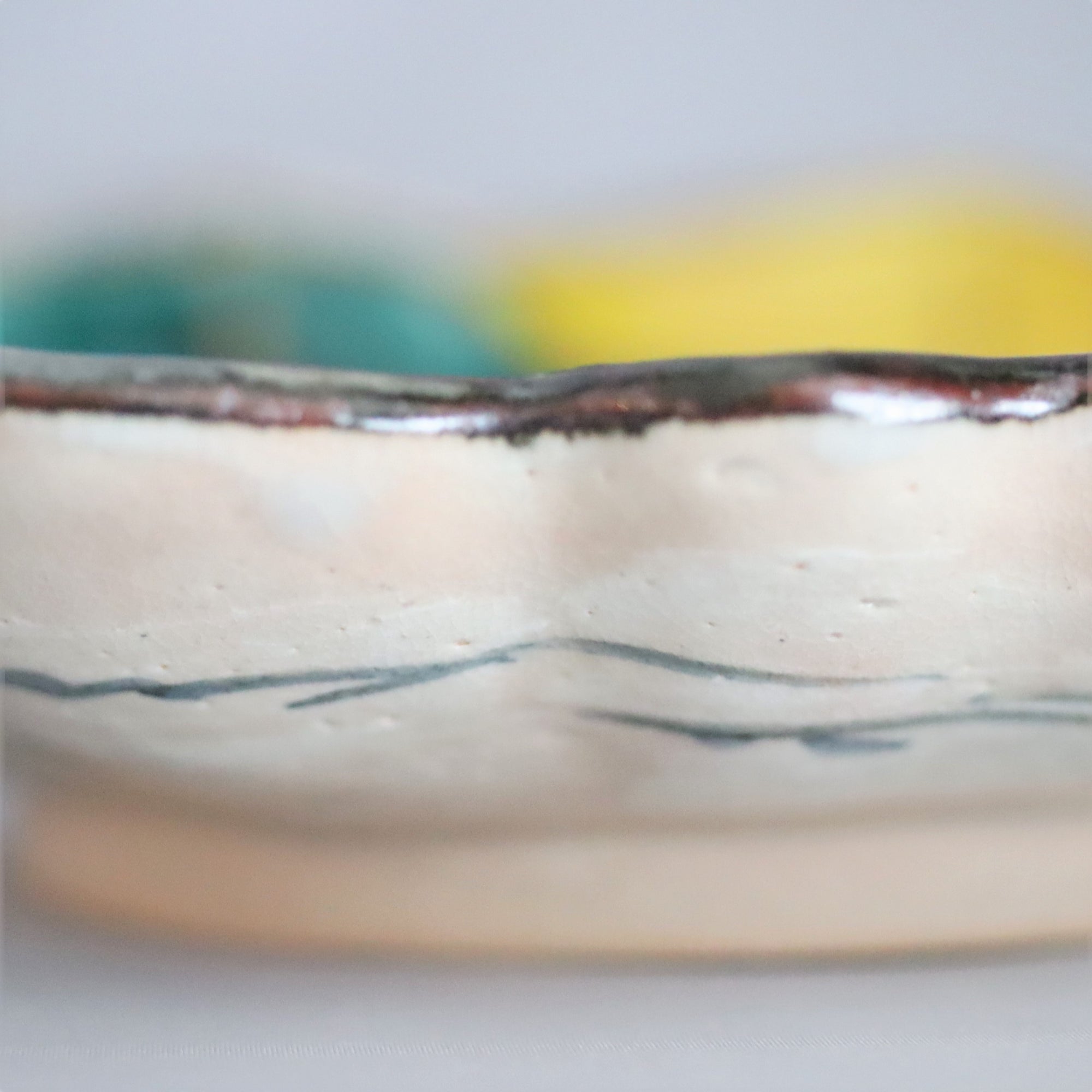 乾山写竜田川平向