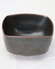 【Tasuku Mitsufuji】Black glazed squared bowl 5sunPlace of production:Hyogo prefecture Size:
