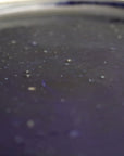【Aki Matsuo】blue glazed 7sun plate