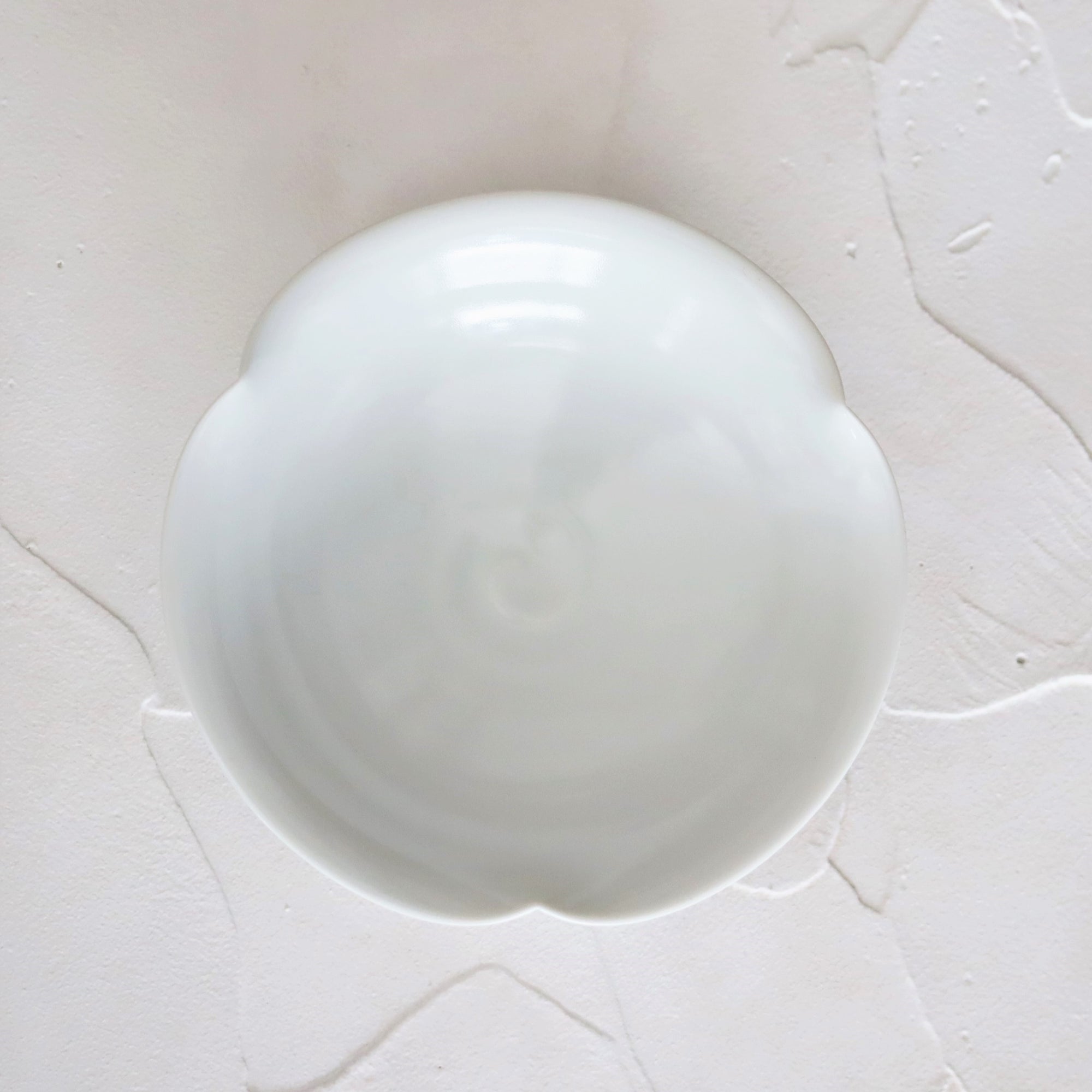 【河合正光】白瓷轮花小钵