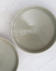 【Yukiko Saito】blue porcelain flat rim plate