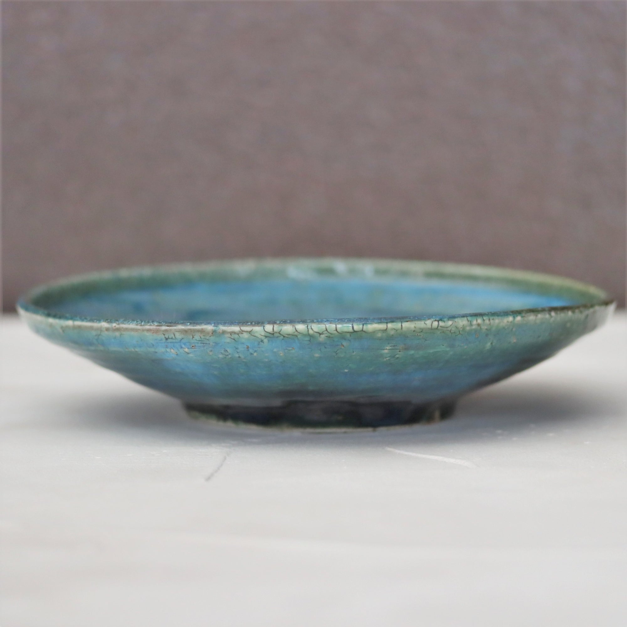 【工藤和彦】绿粉引钵中钵