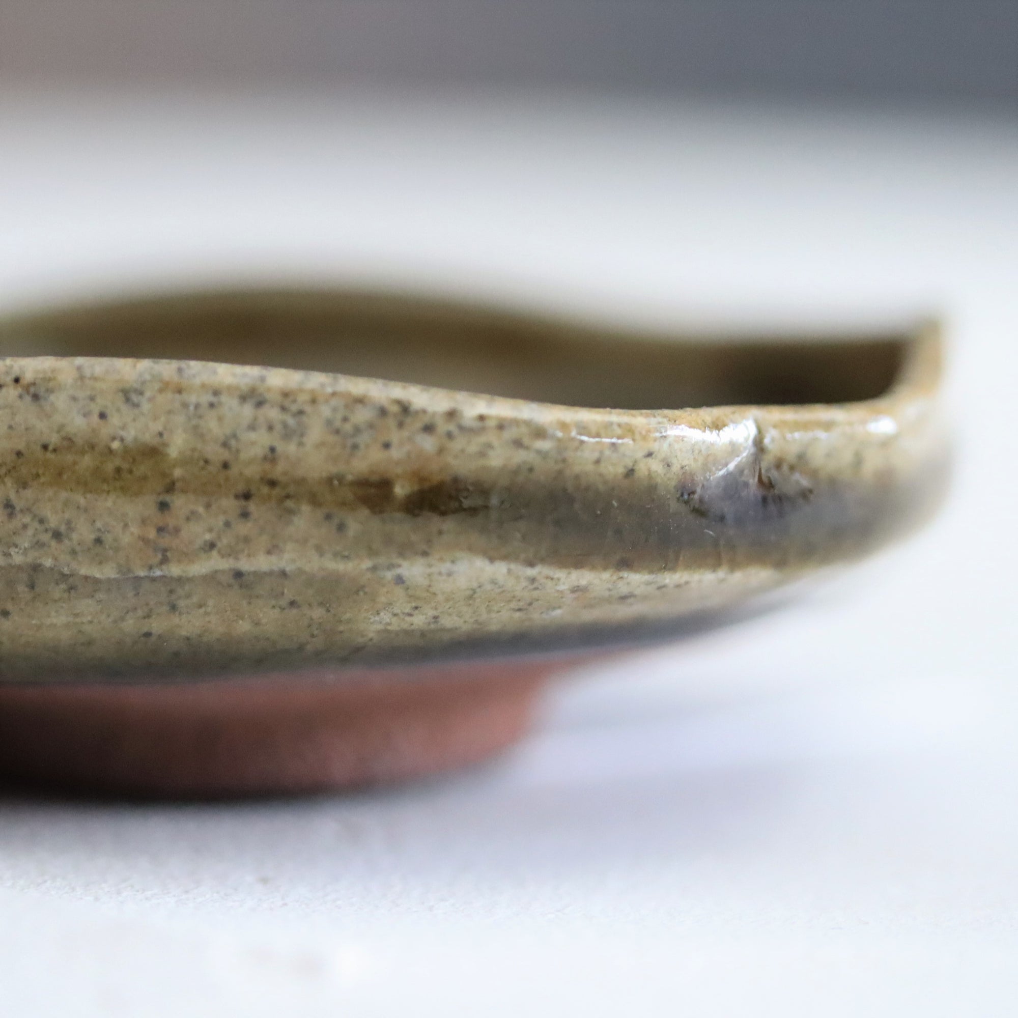 【Gason Toogawa】Ao-Karatsu squared plate