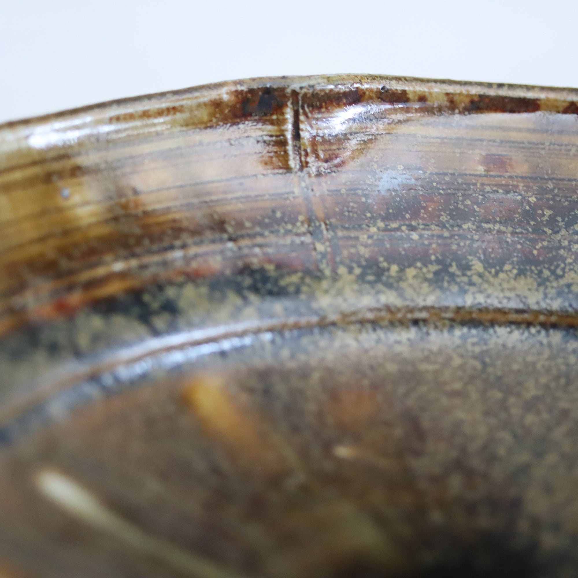 【Gason Toogawa】Ao-Karatsu squared plate