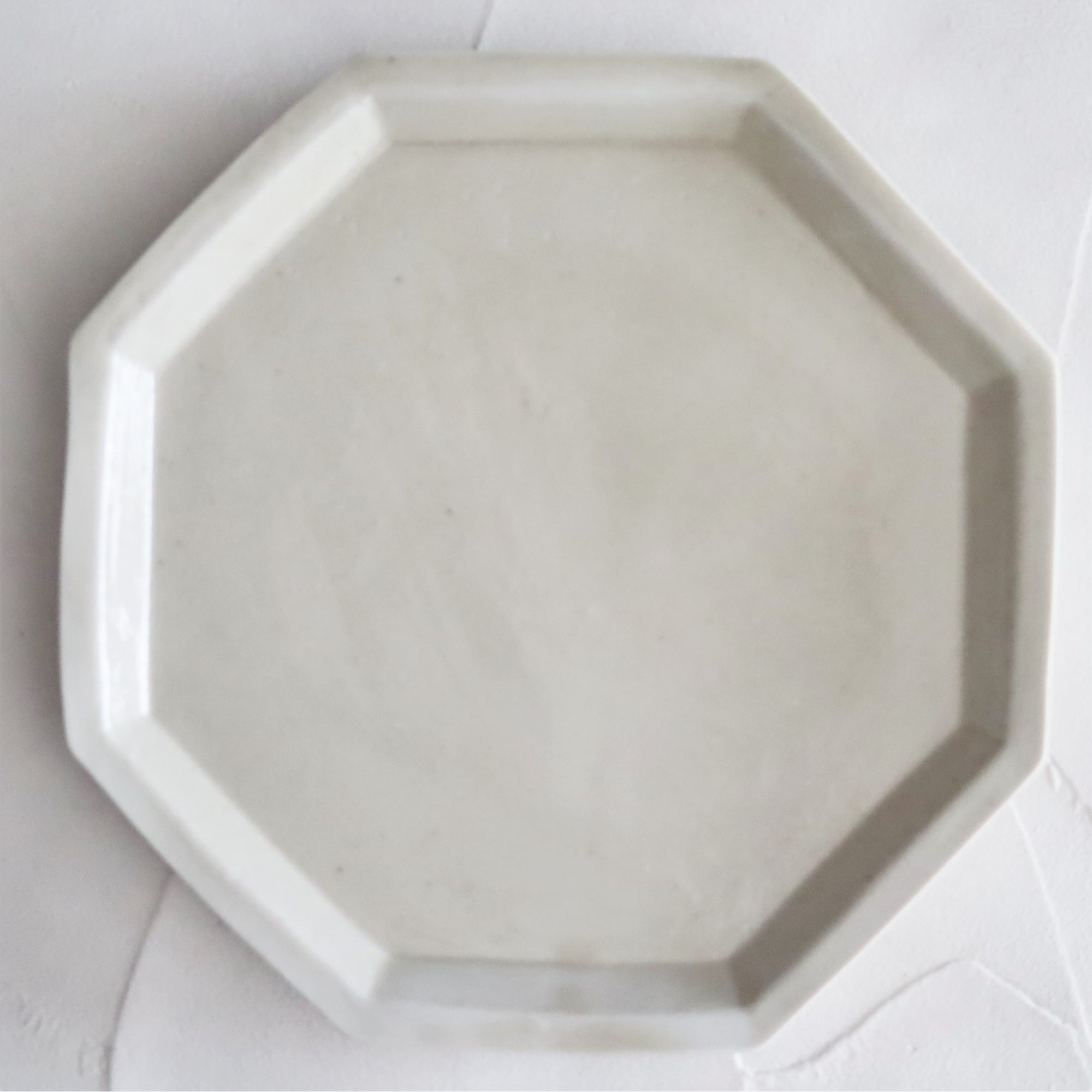 【竹下勉】青花瓷八角盘8寸