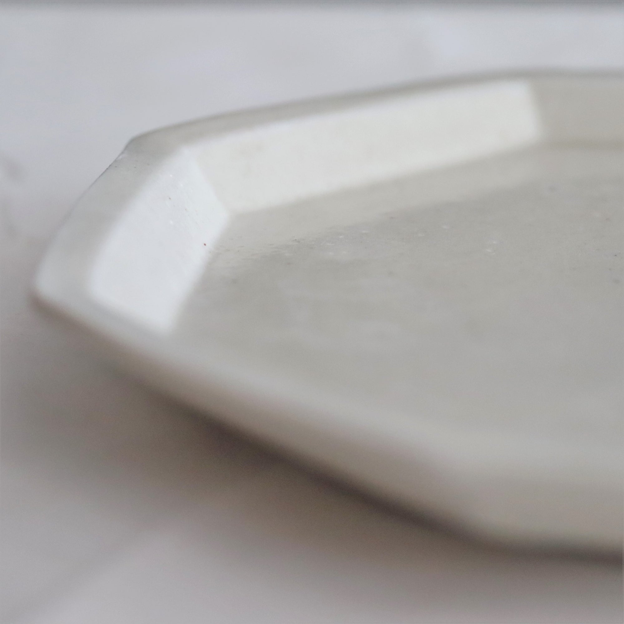 【竹下勉】青花瓷八角盘8寸