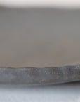 【山本英树】玄釉玉缘8寸盘