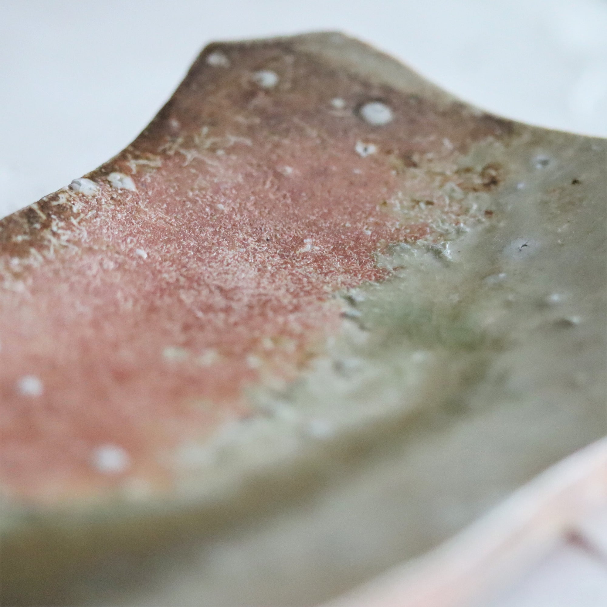 Shigaraki rectangular plate