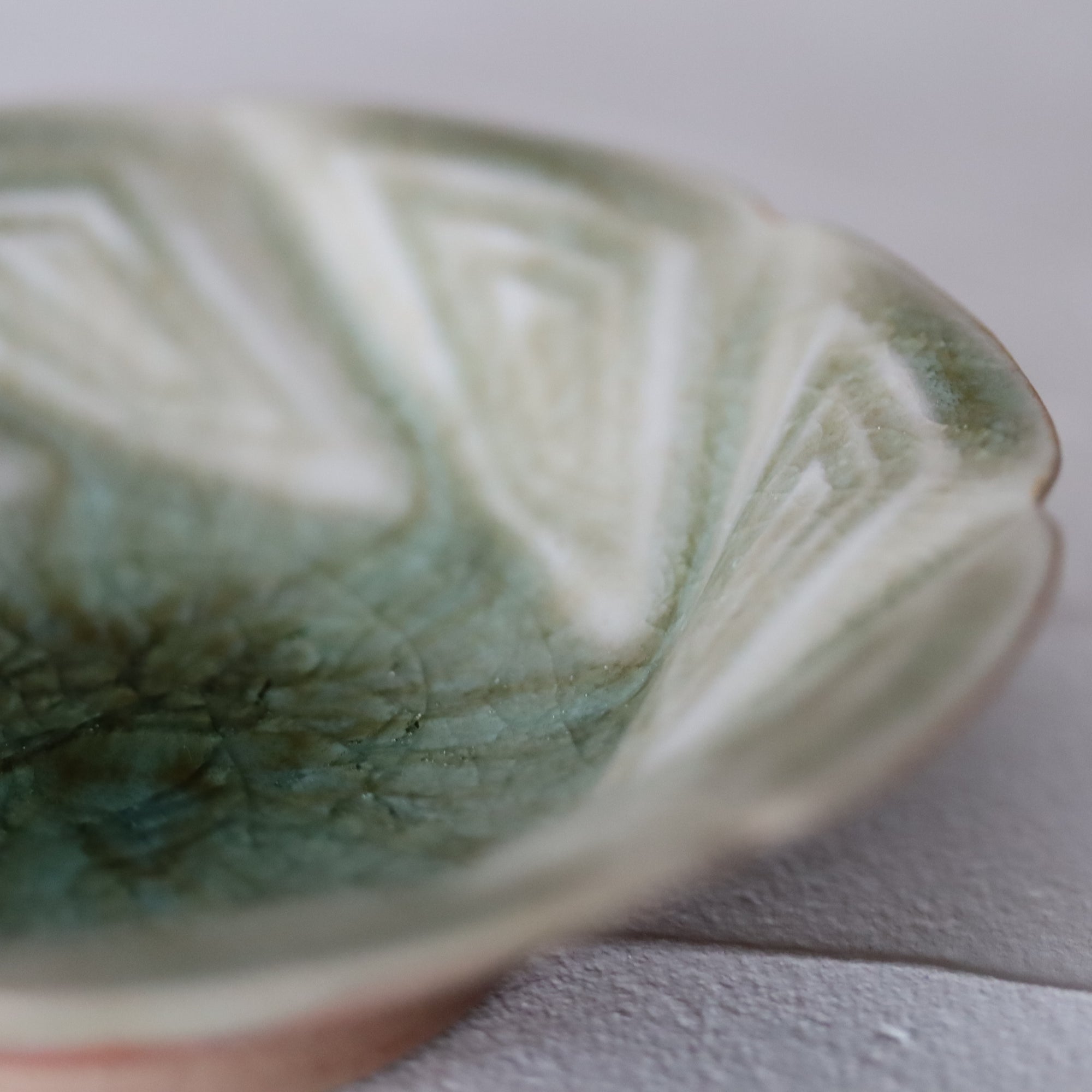 【Hirokazu Kato】Nejiri-Bumi Ash glazed small bowl