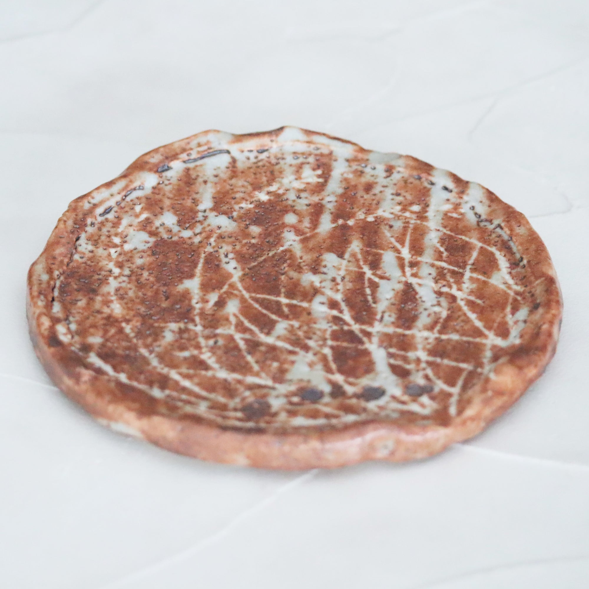 【山口真人】鼠志野丸皿