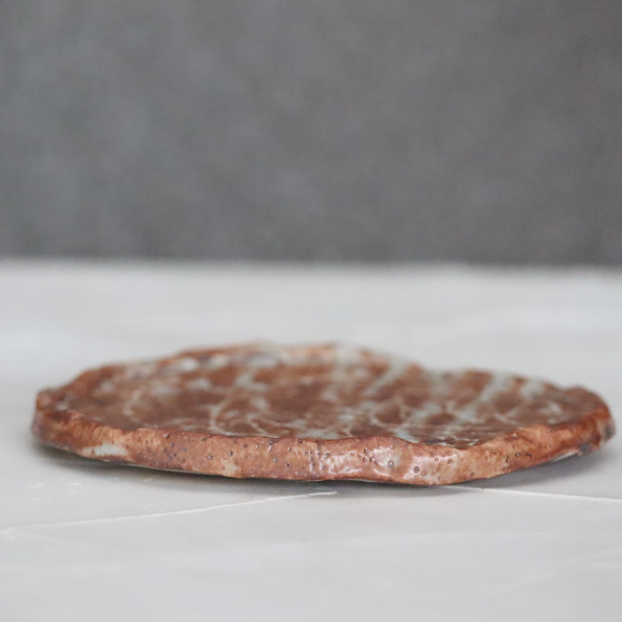 【山口真人】鼠志野丸皿