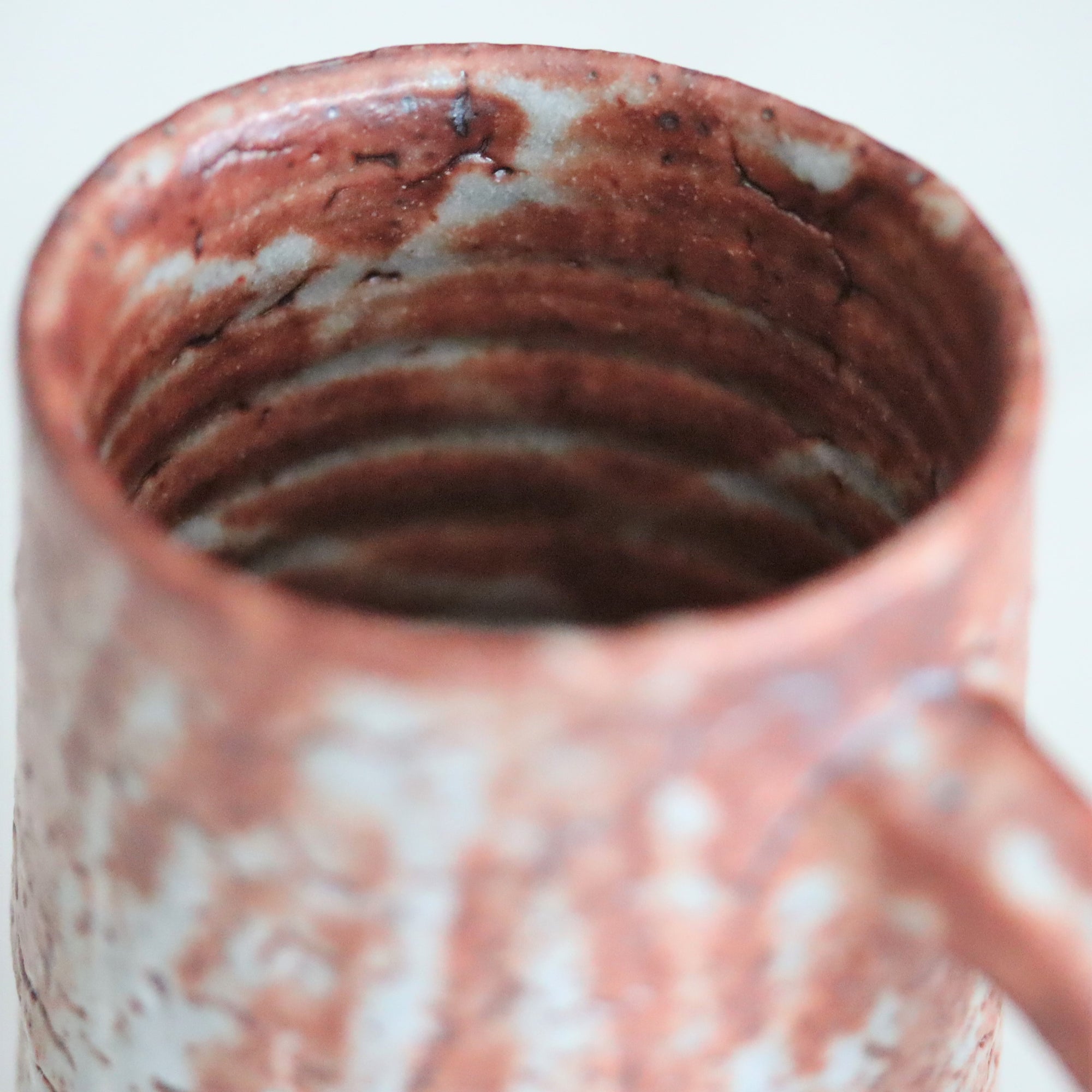 【Masato Yamaguchi】Nezumi-Shino beer glass