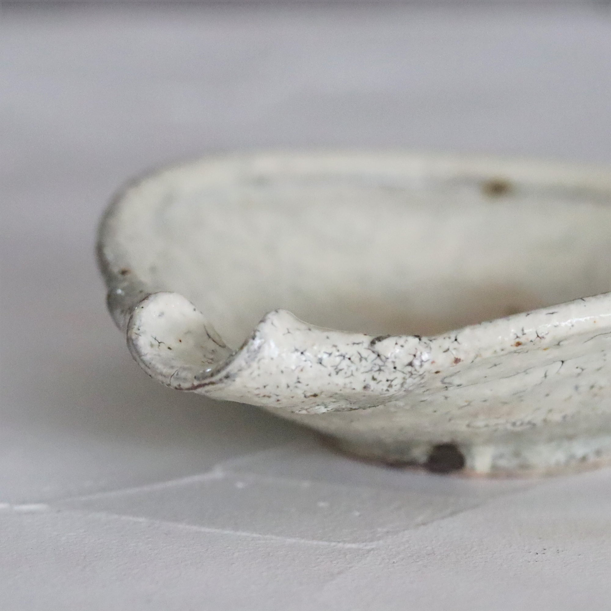 【Kazuhiko Kudo】Yellow Kohiki flat katakuchi small bowl