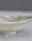 【Kazuhiko Kudo】Yellow Kohiki flat katakuchi small bowl