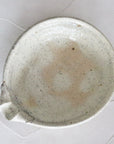 【Kazuhiko Kudo】Yellow Kohiki flat katakuchi small bowl