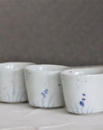 【Sakurei Okamoto】white porcelain sake cup