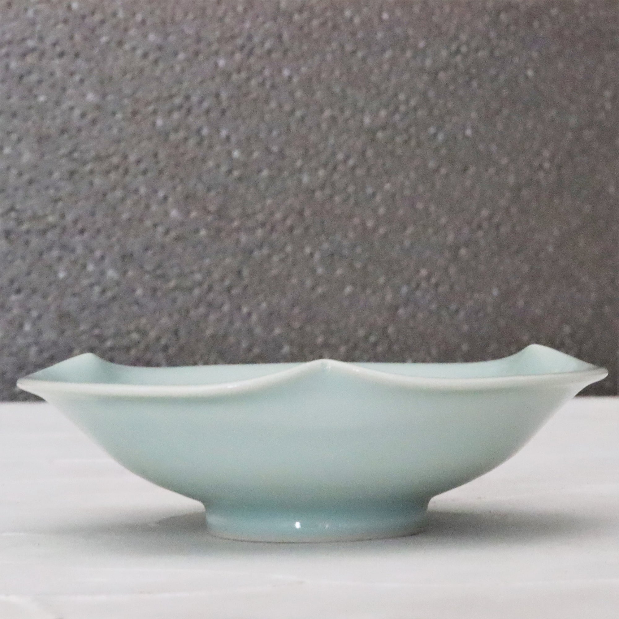 【河合正光】白瓷轮花小钵