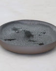 【Etsuji Noguchi】grayish black flat bowl
