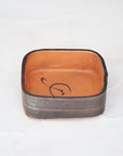 【Taeko Kajihara】ship shaped bowl with foot