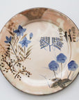 乾山草花6寸皿