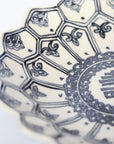 7-inch plate with dyed Kotobuki character