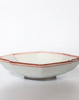 Atsuchi Red Stacked Diamond Small Plate