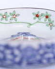 呉須赤絵龍紋木甲型平向付