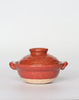 Akaraku 4-inch handmade small pot rough carving