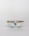 Boat-shaped small attachment with dyed octopus arabesque