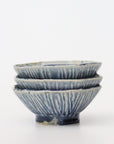 【雪ノ浦裕一】藍釉八角豆鉢