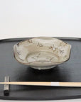 【Sakurei Okamoto】E-Garatsu squared green patterned plate