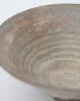 Powder flat rice bowl with facing