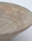 Powder flat rice bowl with facing
