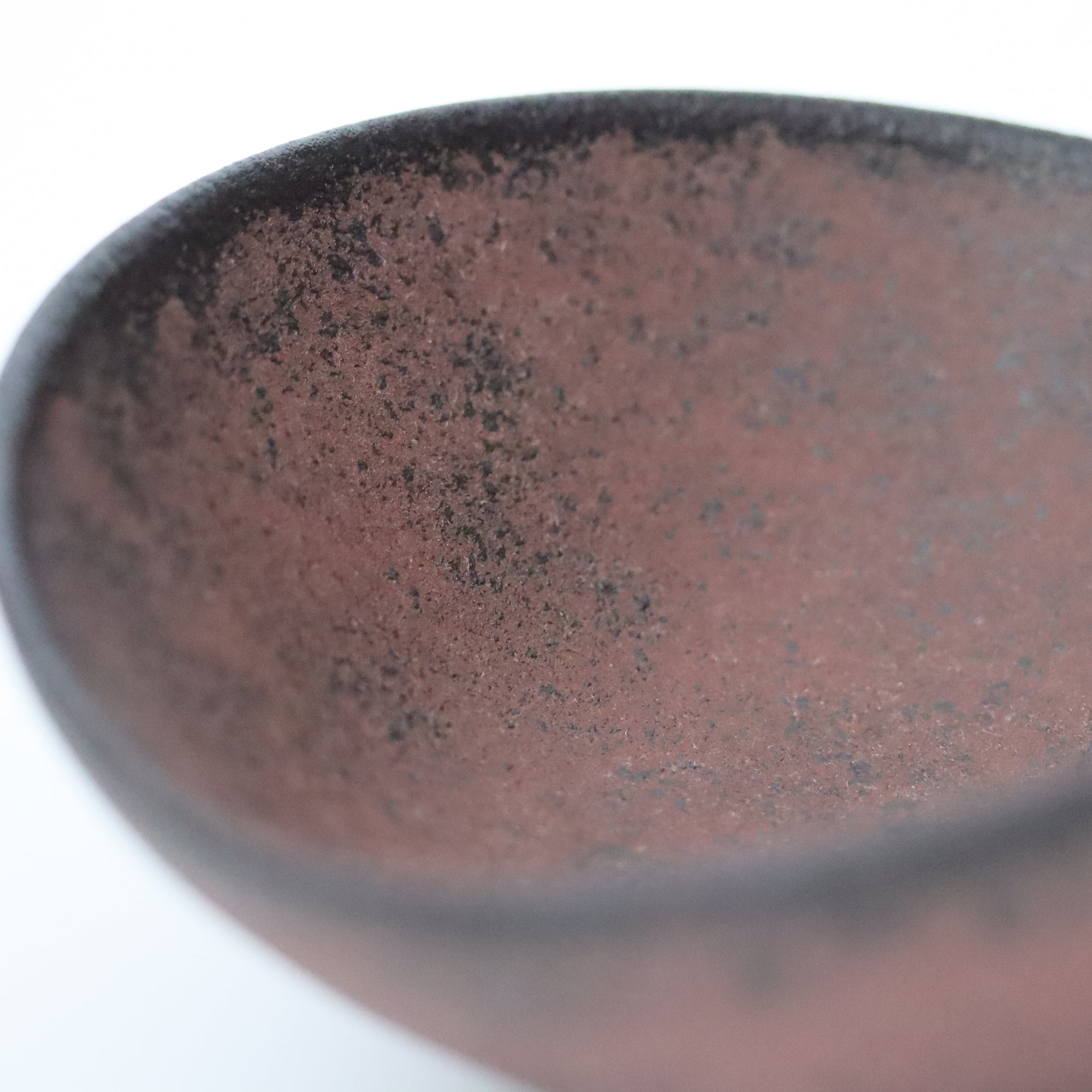 【Eiichi Shibuya】地ノ器 oval bowl Scarlet