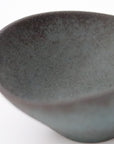 【Eiichi Shibuya】地ノ器 oval bowl verdigris blue