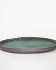 【Etsuji Noguchi】green-blue flat plate