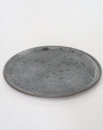 【Etsuji Noguchi】grayish black 6sun flat bowl