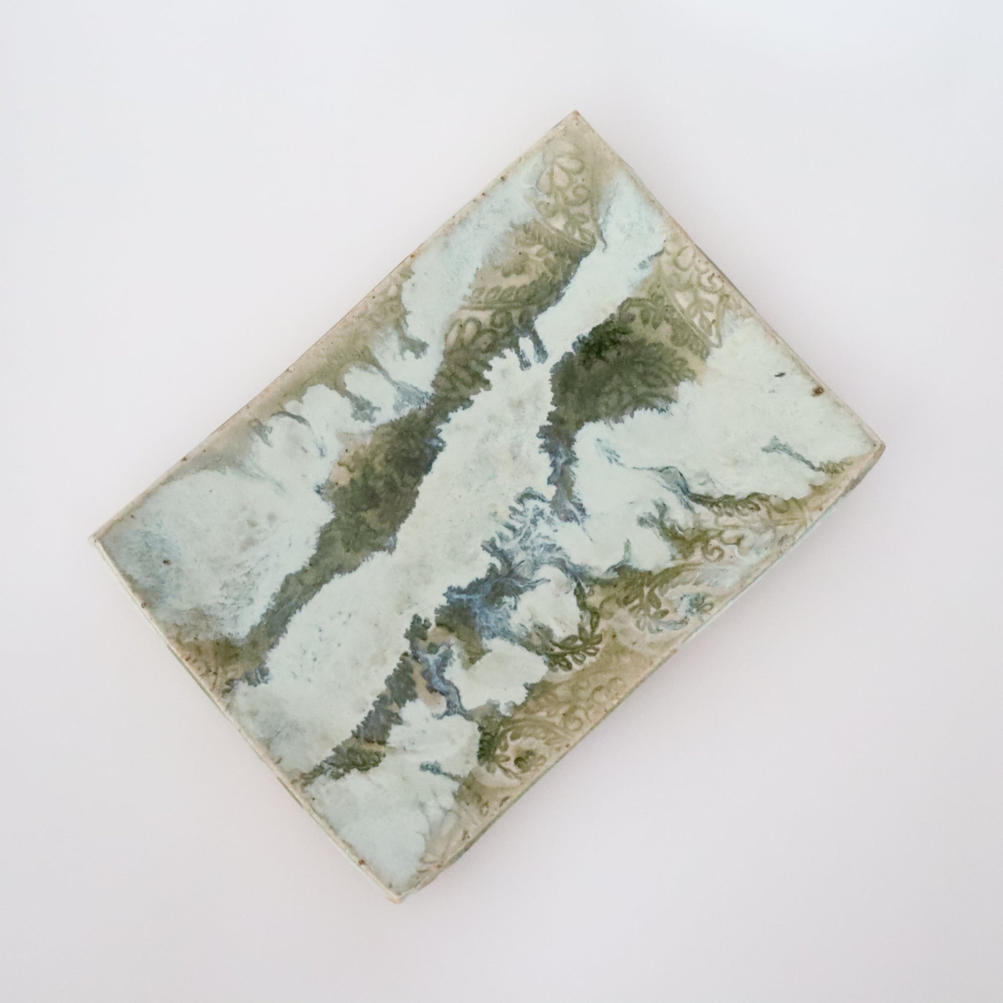 【冈本修一】朝鲜唐津佩斯里文陶板