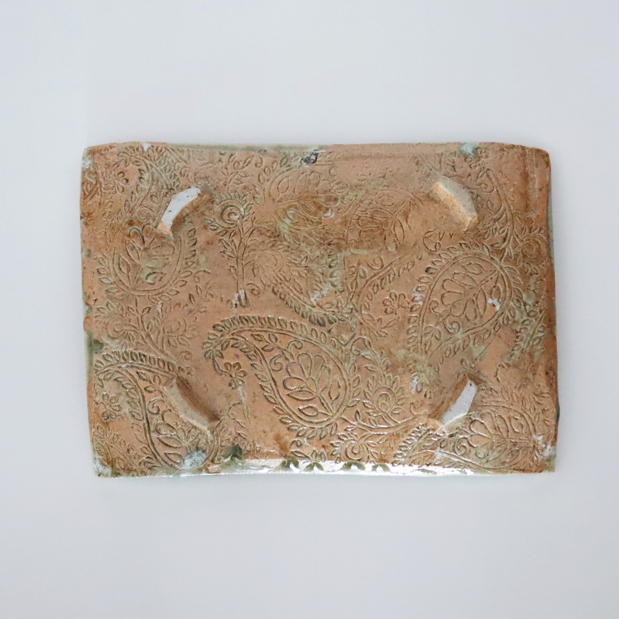 【冈本修一】朝鲜唐津佩斯里文陶板