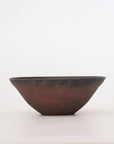 【Eiichi Shibuya】地ノ器 edged bowl small verdigris blue