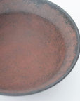 【Eiichi Shibuya】地ノ器 edged bowl small verdigris blue